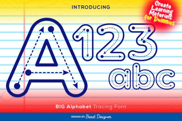Big Alphabet Tracing: Bringing Playful Learning to Life