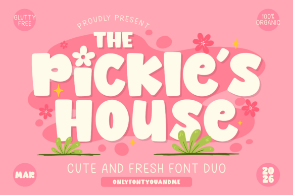 Bringing Whimsy to Your Work with The Pickles House Font