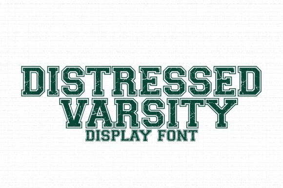 Distressed Varsity: Capturing the Bold Spirit of the Game