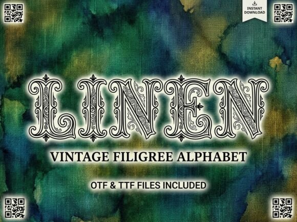 Linen: The Regal Display Typeface for Heritage Branding