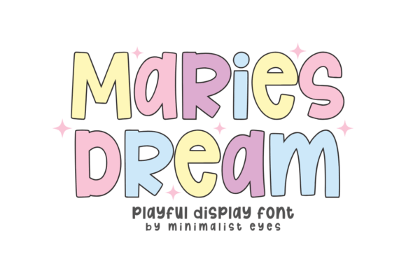 Maries Dream: A Modern Font for Bold, Minimalist Design