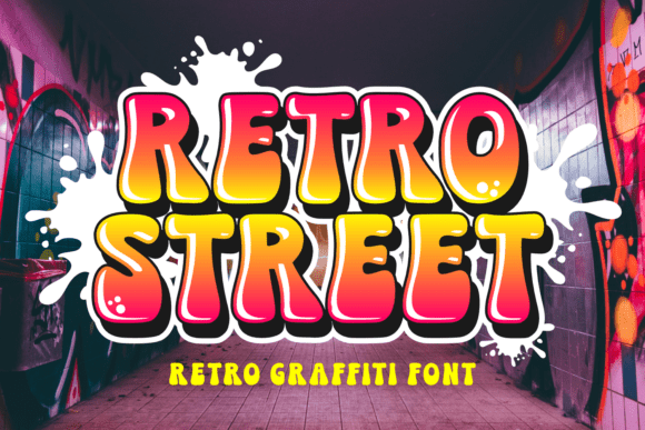 Retro Street: Capturing Classic Street Art in a Font