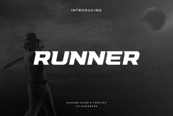 Runner: The Dynamic Display Font for High-Speed Branding