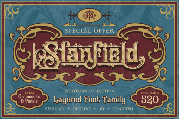 Slanfield: Crafting Digital Designs with Victorian Soul