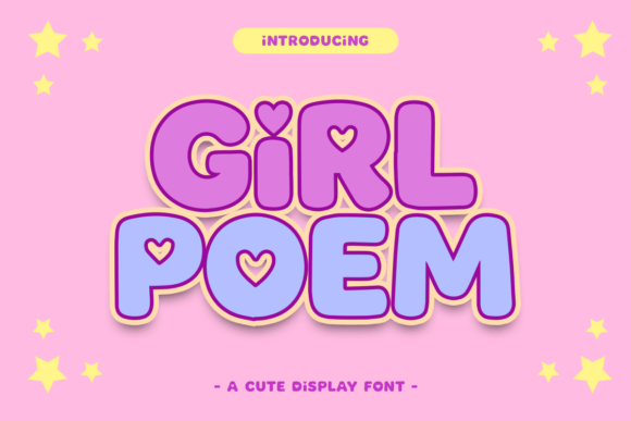 The Girl Poem Typeface: Weaving Whimsy into Every Design