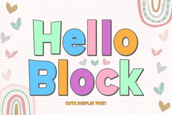 Unleash Creative Joy with Hello Block Bold