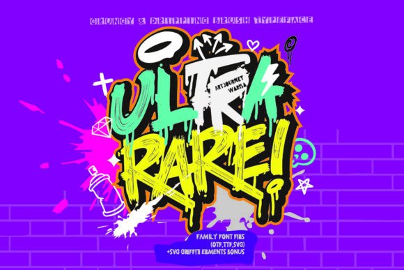 Unleashing the Distressed Nightmare: A Deep Dive into the Ultra Rare Font