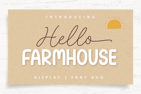 Why Hello Farmhouse Might Be Your New Favorite Creative Font
